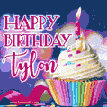 Happy Birthday Tylon - Lovely Animated GIF
