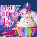 Happy Birthday Tyr - Lovely Animated GIF