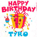 Funny Happy Birthday Tyro GIF