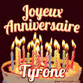 Joyeux anniversaire Tyrone GIF