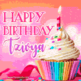Happy Birthday Tzivya - Lovely Animated GIF