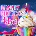 Happy Birthday Uriel - Lovely Animated GIF