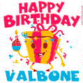Funny Happy Birthday Valbone GIF