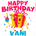 Funny Happy Birthday Vani GIF