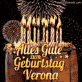 Alles Gute zum Geburtstag Verona (GIF)