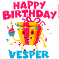 Funny Happy Birthday Vesper GIF