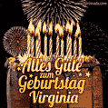 Alles Gute zum Geburtstag Virginia (GIF)
