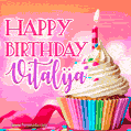 Happy Birthday Vitalija - Lovely Animated GIF
