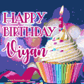 Happy Birthday Viyan - Lovely Animated GIF