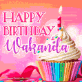 Happy Birthday Wakanda - Lovely Animated GIF