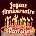 Joyeux anniversaire Watson GIF