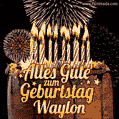 Alles Gute zum Geburtstag Waylon (GIF)