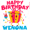Funny Happy Birthday Wenona GIF