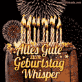 Alles Gute zum Geburtstag Whisper (GIF)