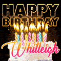 Whitleigh - Animated Happy Birthday Cake GIF Image for WhatsApp