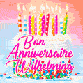 Joyeux anniversaire, Wilhelmina! - GIF Animé