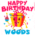 Funny Happy Birthday Woods GIF