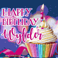 Happy Birthday Wylder - Lovely Animated GIF