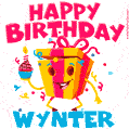 Funny Happy Birthday Wynter GIF