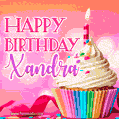 Happy Birthday Xandra - Lovely Animated GIF