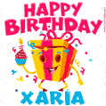 Funny Happy Birthday Xaria GIF