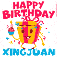 Funny Happy Birthday Xingjuan GIF