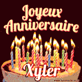 Joyeux anniversaire Xyler GIF