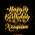 Happy Birthday Card for Xzayvion - Download GIF and Send for Free