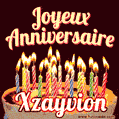 Joyeux anniversaire Xzayvion GIF