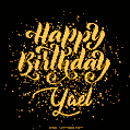 Happy Birthday Card for Yael - Download GIF and Send for Free