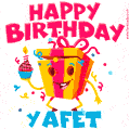 Funny Happy Birthday Yafet GIF
