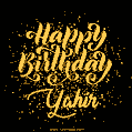 Happy Birthday Card for Yahir - Download GIF and Send for Free