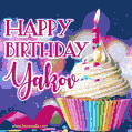 Happy Birthday Yakov - Lovely Animated GIF