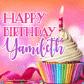 Happy Birthday Yamileth - Lovely Animated GIF