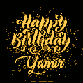 Happy Birthday Card for Yamir - Download GIF and Send for Free