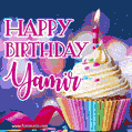 Happy Birthday Yamir - Lovely Animated GIF