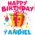 Funny Happy Birthday Yandiel GIF