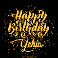 Happy Birthday Card for Yehia - Download GIF and Send for Free