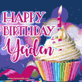 Happy Birthday Yeiden - Lovely Animated GIF