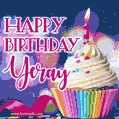 Happy Birthday Yeray - Lovely Animated GIF