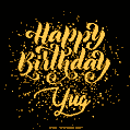 Happy Birthday Card for Yug - Download GIF and Send for Free