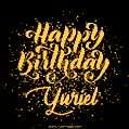 Happy Birthday Card for Yuriel - Download GIF and Send for Free