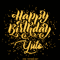 Happy Birthday Card for Yuto - Download GIF and Send for Free