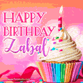 Happy Birthday Zabal - Lovely Animated GIF