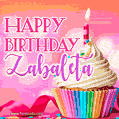 Happy Birthday Zabaleta - Lovely Animated GIF
