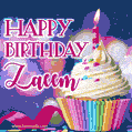 Happy Birthday Zaeem - Lovely Animated GIF