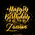 Happy Birthday Card for Zaevion - Download GIF and Send for Free