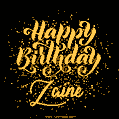 Happy Birthday Card for Zaine - Download GIF and Send for Free