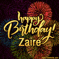 Happy Birthday, Zaire! Celebrate with joy, colorful fireworks, and unforgettable moments.