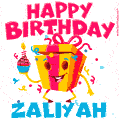Funny Happy Birthday Zaliyah GIF